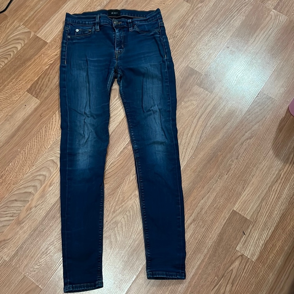 Hudson Nico Midrise Super Skinny Jeans Sz 27